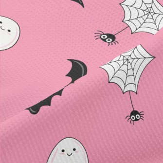 Halloween Bat Ghost Piqué