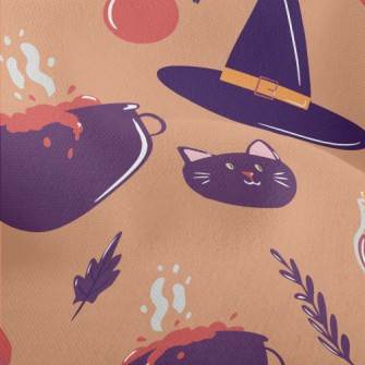 Witch Hat Poison Black Cat Lightweight Performance Linen