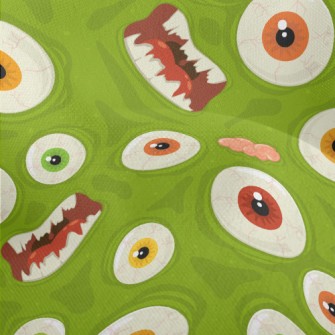 Scary Big Eye Monster Lightweight Performance Linen
