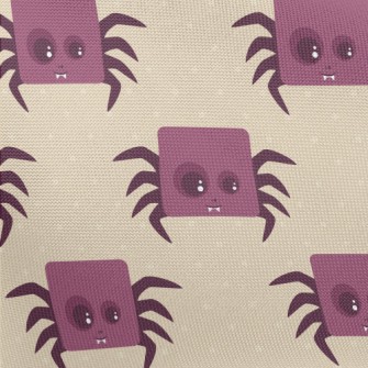 Halloween Cube Spider Pongee