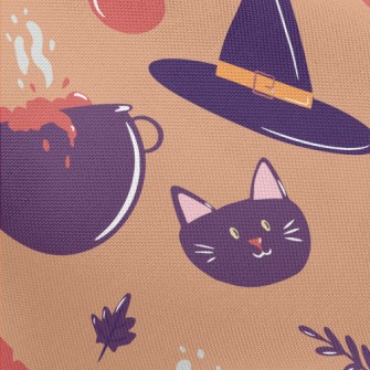 Witch Hat Poison Black Cat Pongee