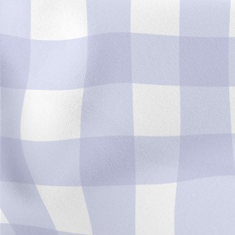 Classic Staggered Grid Lightweight Cotton Poplin