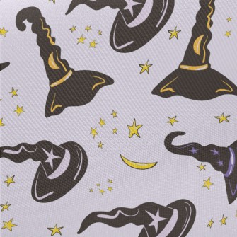 Mystical Magic Witch Hat Midweight Cotton Poplin