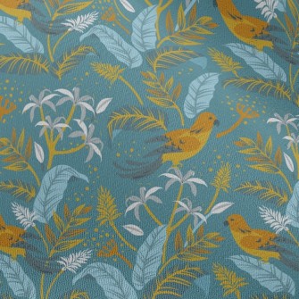 Birds And Flowers Chiffon
