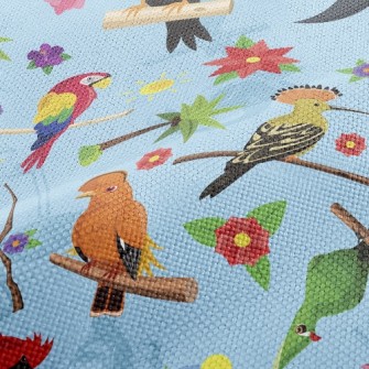 Various Birds Performance Linen
