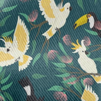 Toucans And Cockatoos Standard Corduroy