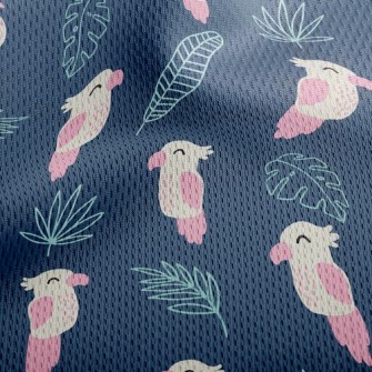 Cute Parrot Athletic Mesh Flat Back