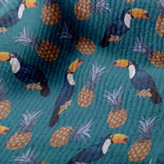 Toucan And Pineapple Terry