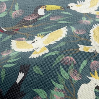 Toucans And Cockatoos Performance Linen