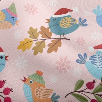 Bird Wearing Santa Hat Dobby