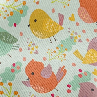 Cute Colorful Bird Standard Corduroy