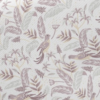 Flowers And Birds Twill