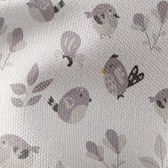 Cute Bird Waterproof Canvas