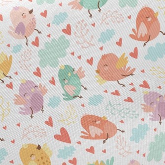 Happy Bird Twill
