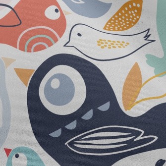 Abstract Bird Chiffon