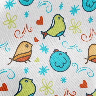 Colorful Bird Standard Corduroy