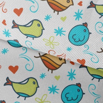 Colorful Bird Waterproof Oxford
