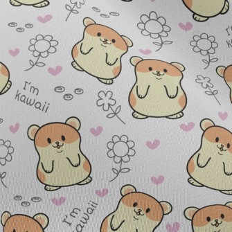 Cute Hamster Chiffon