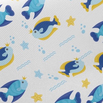 Fish Wearing Crown Twill