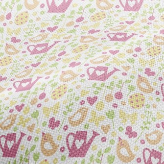 Watering Machine And Bird Performance Linen