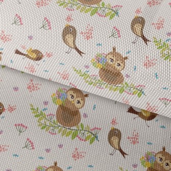 Owl And Bird Waterproof Oxford
