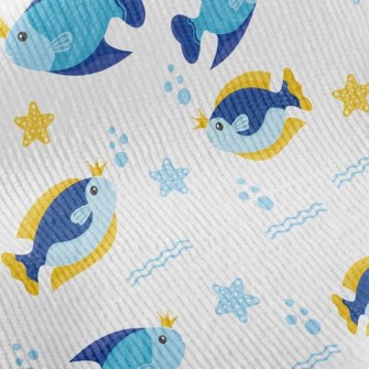 Fish Wearing Crown Standard Corduroy