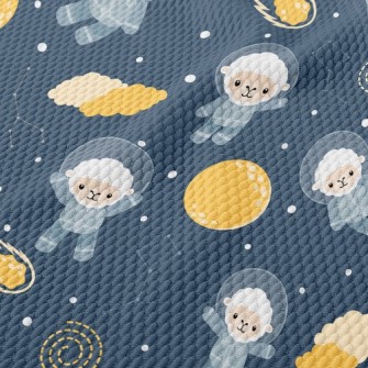 Spaceman Sheep Birdseye Piqué