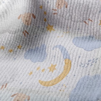 Sheep Flying Across The Starry Terry