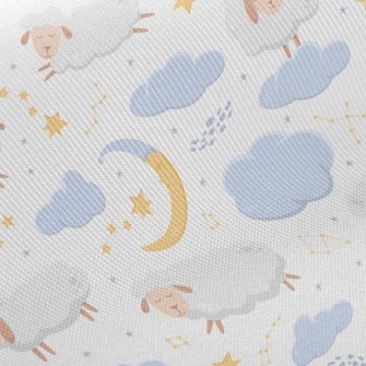 Sheep Flying Across The Starry Twill