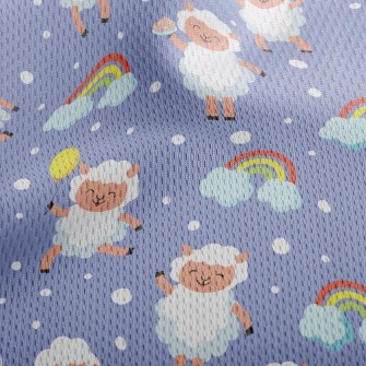 Happy Baby Sheep Athletic Mesh Flat Back