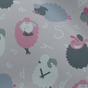 Dancing Sheep Chiffon