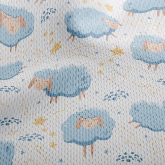 Sleeping Sheep Athletic Mesh Flat Back