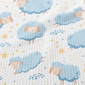 Sleeping Sheep Birdseye Piqué