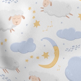 Sheep Flying Across The Starry Stretch Ponte