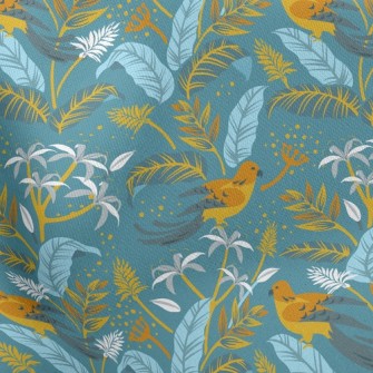 Birds And Flowers Stretch Ponte
