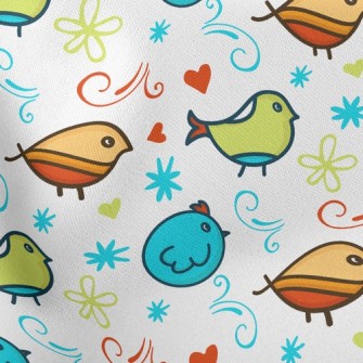 Colorful Bird Stretch Ponte