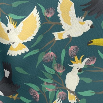 Toucans And Cockatoos Stretch Ponte