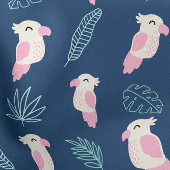 Cute Parrot Stretch Ponte