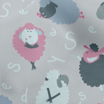 Dancing Sheep Micro Fleece