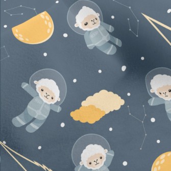 Spaceman Sheep Micro Fleece