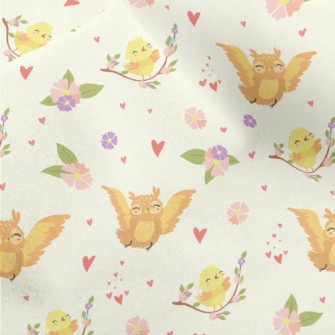 Happy Bird Micro Fleece