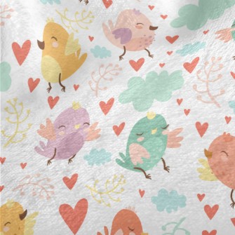 Happy Bird Minky