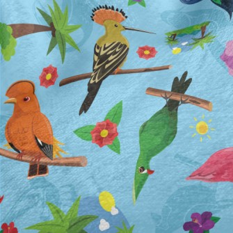 Various Birds Minky