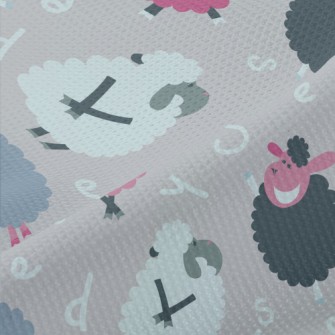 Dancing Sheep Piqué