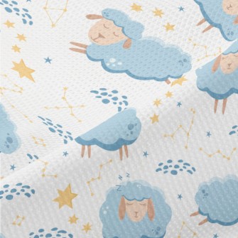 Sleeping Sheep Piqué