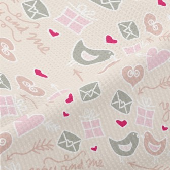 Birds In Love Piqué