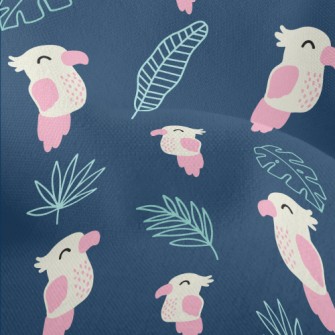 Cute Parrot Lightweight Performance Linen