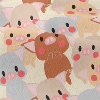 Cute Colorful Pig Modern Jersey