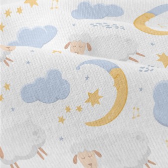 Sheep Flying Across The Starry Modern Jersey