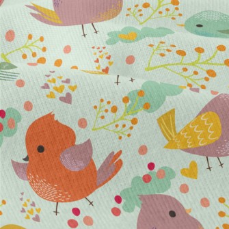 Cute Colorful Bird Modern Jersey